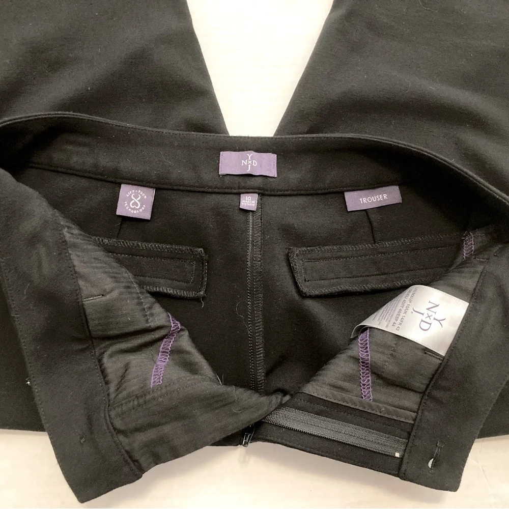 NYDJ Black trousers size 10